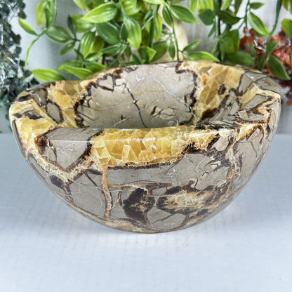 Septarian Crystal Gemstone Bowl - Gem Avenue Retail