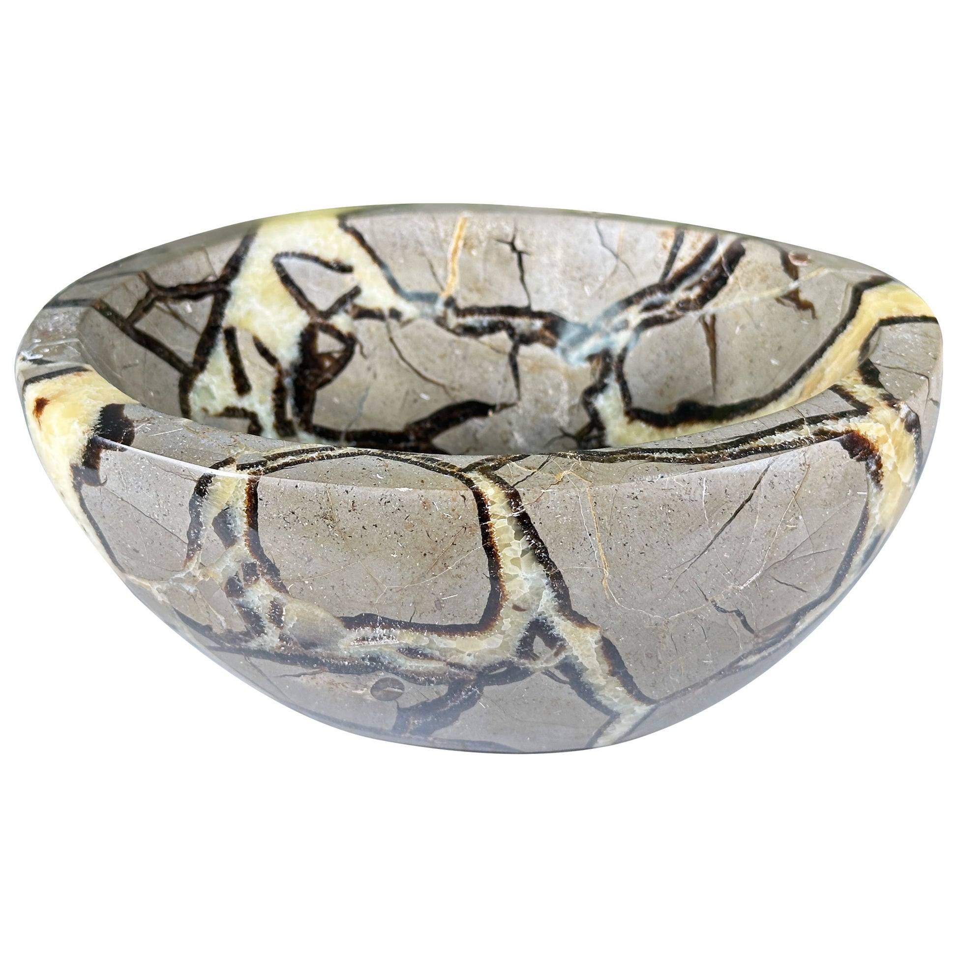 Septarian Crystal Gemstone Bowl - Gem Avenue Retail