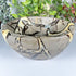 Natural Septarian Stone Bowl 7.5" Handcrafted Polished Crystal Bowl from Madagascar for Home Decor