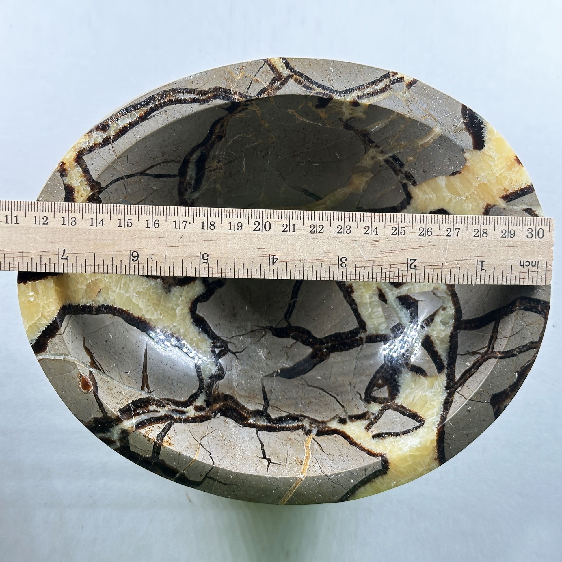 Septarian Crystal Gemstone Bowl - Gem Avenue Retail