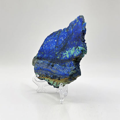 Natural Azurite Malachite Crystal Slab - Gem Avenue Retail