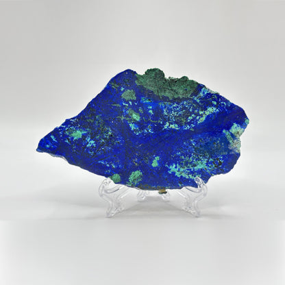 Natural Azurite Malachite Crystal Slab - Gem Avenue Retail