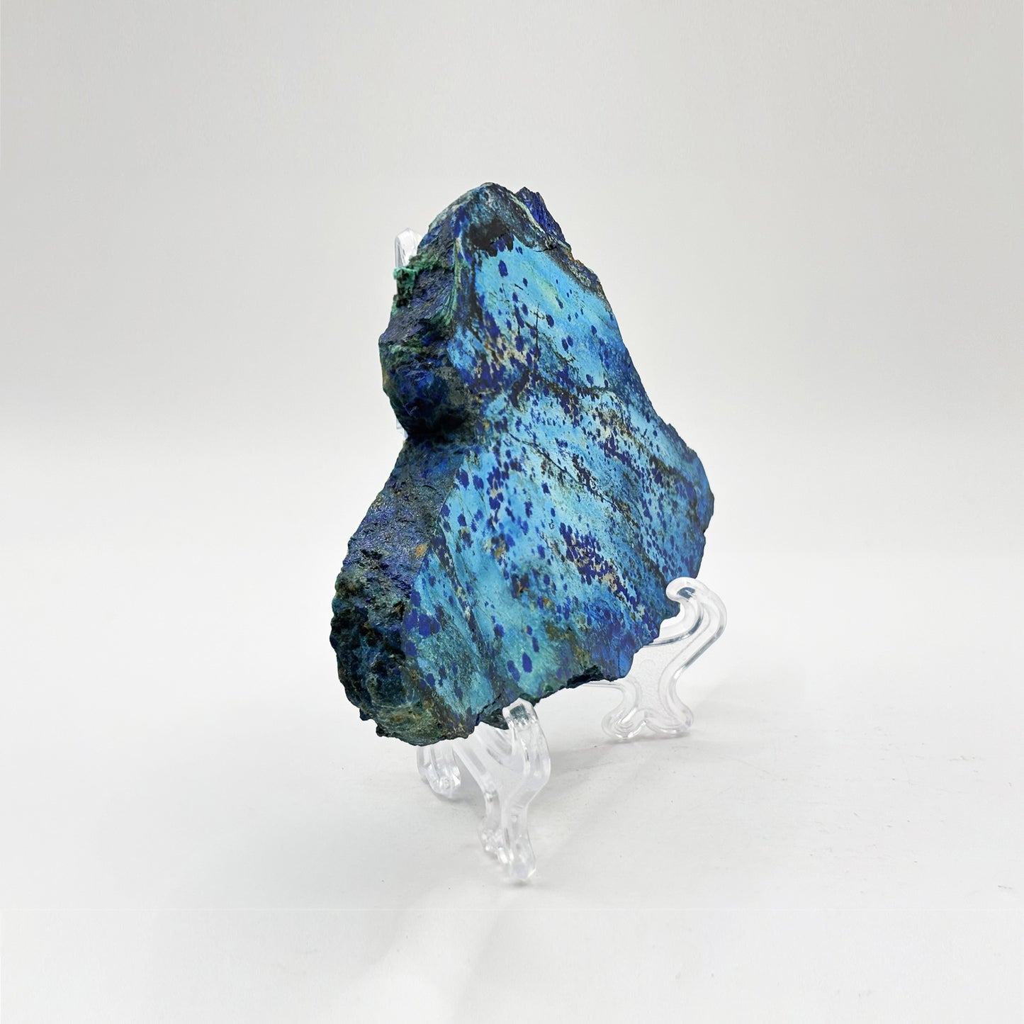 Natural Polished Azurite Malachite Slab - Gem Avenue Retail