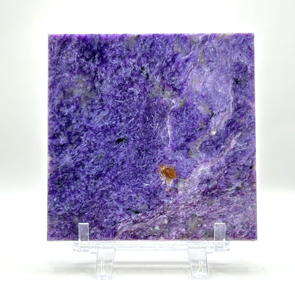 Natural Polished Purple Charoite Gemstone Slab - Gem Avenue