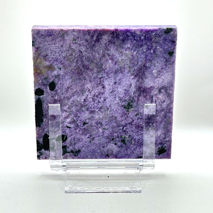 Natural Polished Purple Charoite Gemstone Slab - Gem Avenue