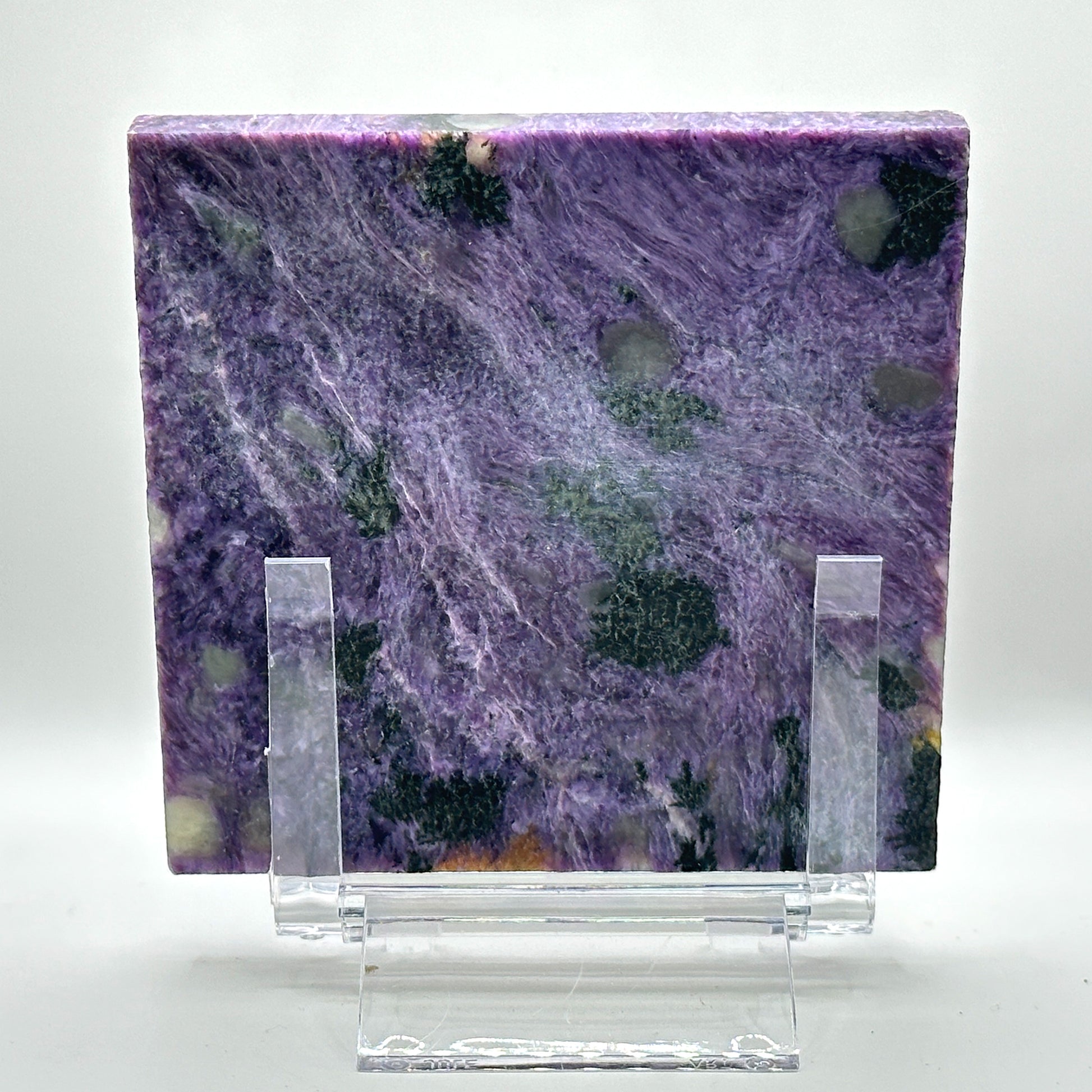 Natural Polished Charoite Slab - Gem Avenue