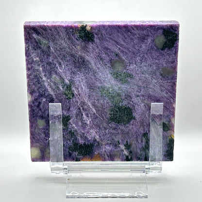 Natural Polished Charoite Slab - Gem Avenue