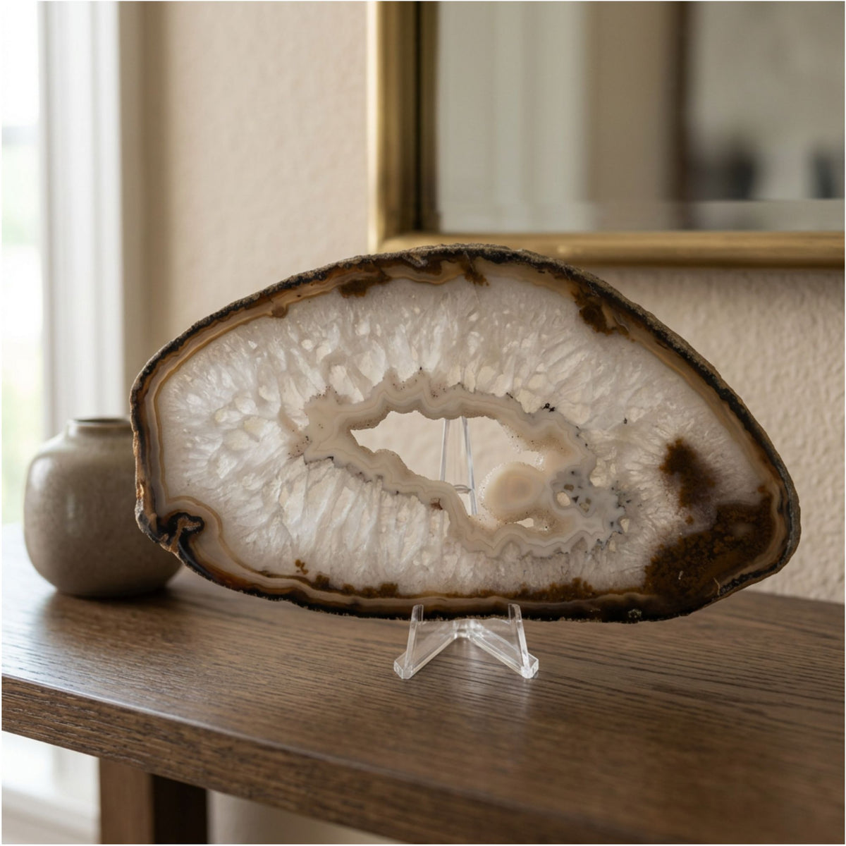 Agate Crystal Slab - Gem Avenue Retail