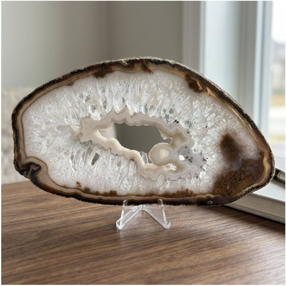Agate Crystal Slab - Gem Avenue Retail
