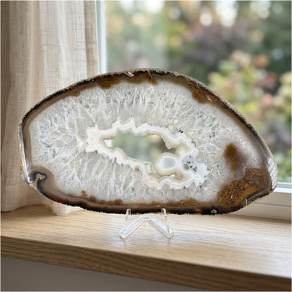 Agate Crystal Slab - Gem Avenue Retail