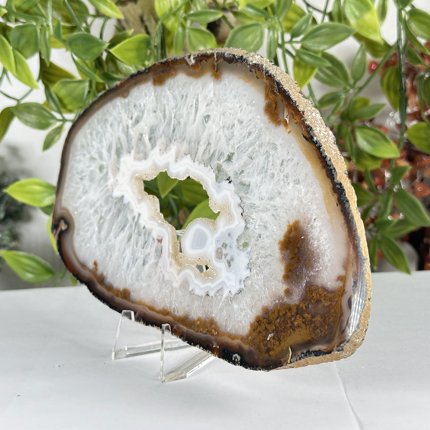 Agate Crystal Slab - Gem Avenue Retail