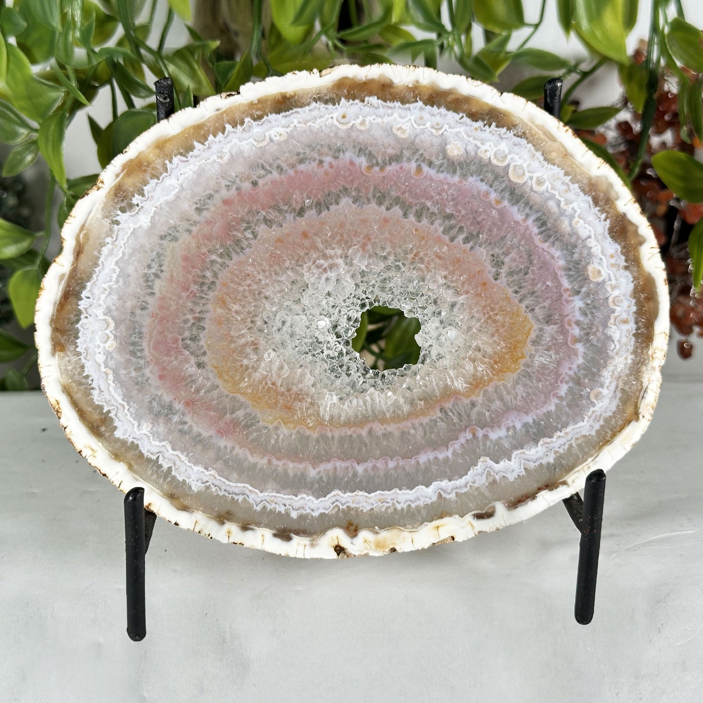 Agate Crystal Slab - Gem Avenue Retail