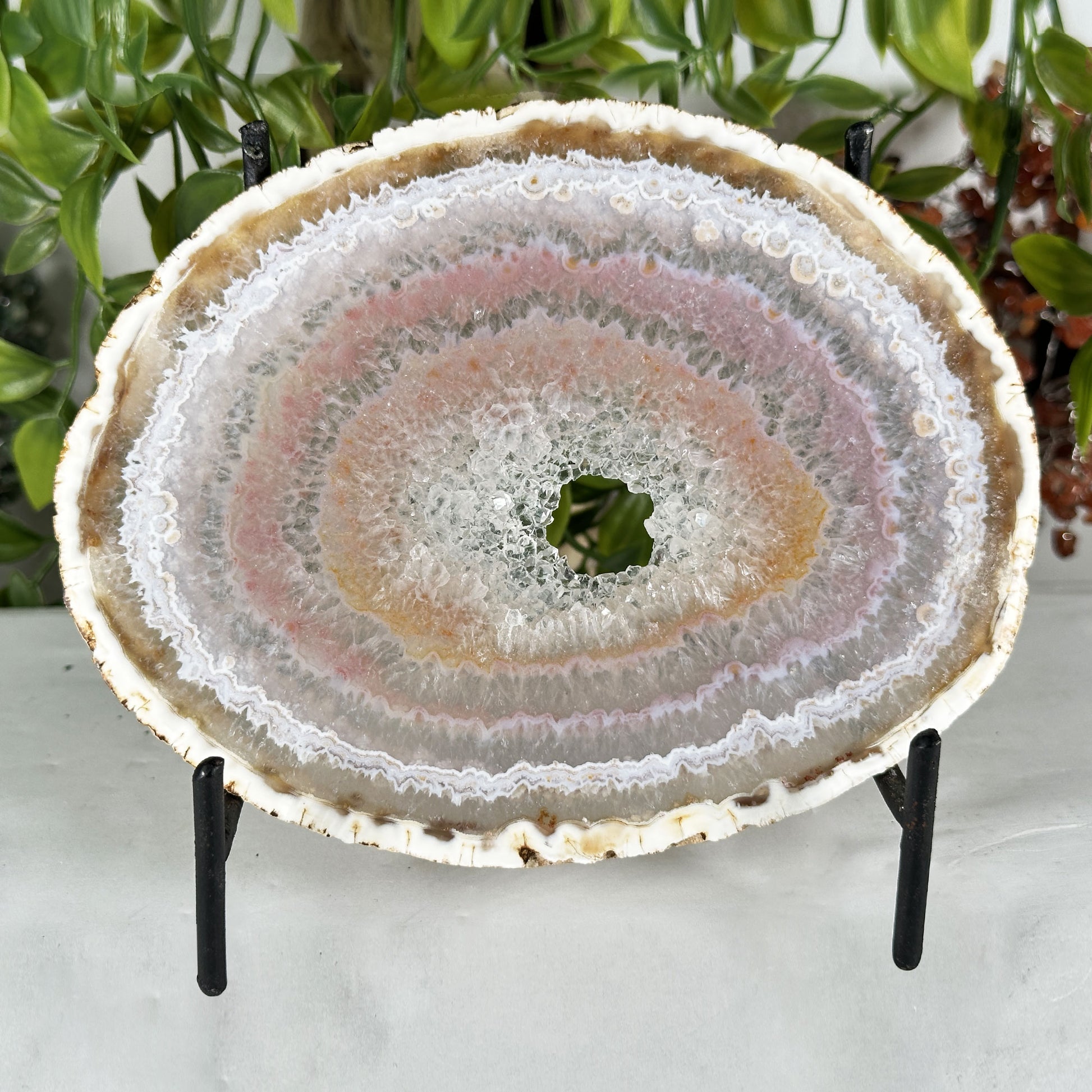 Agate Crystal Slab - Gem Avenue Retail