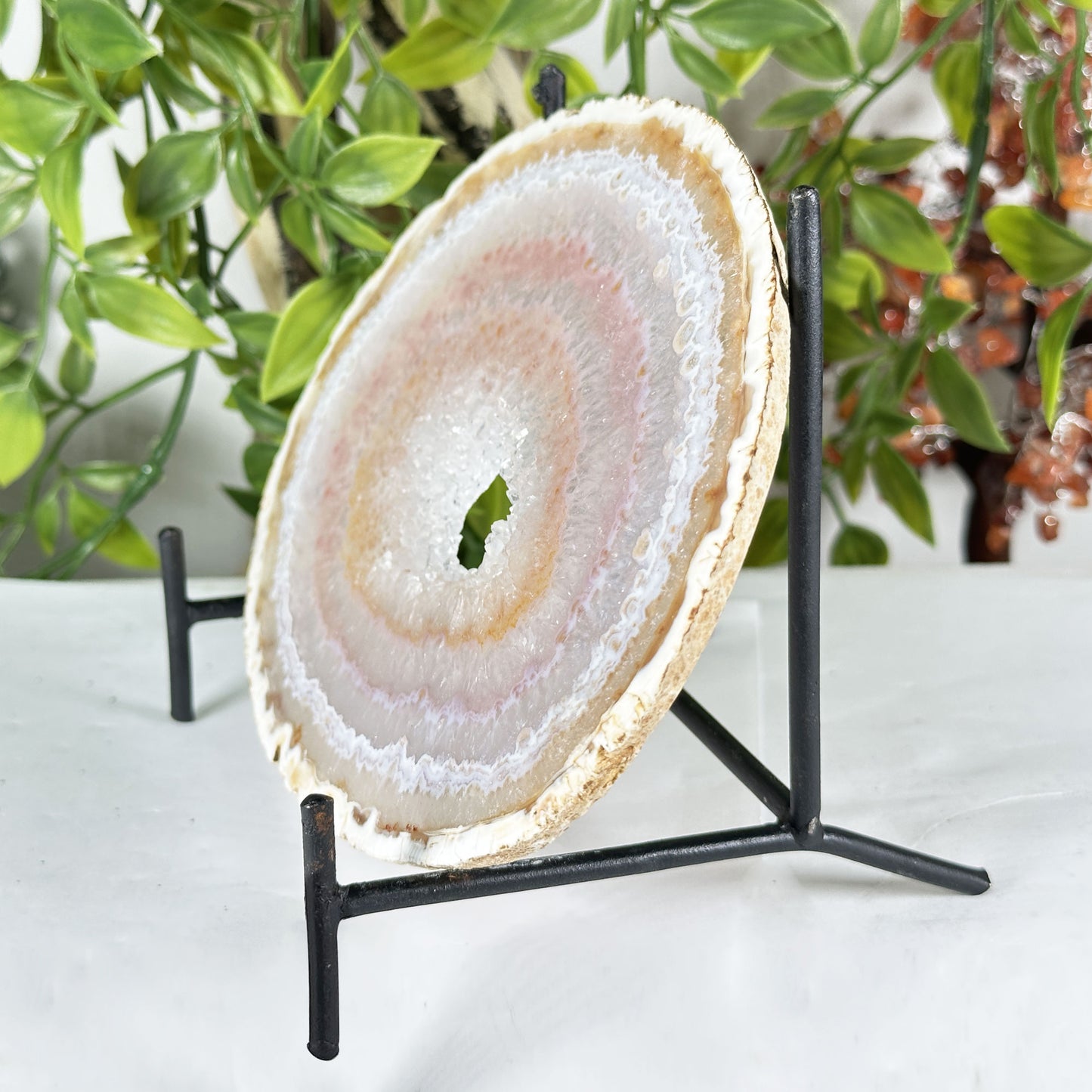 Agate Crystal Slab - Gem Avenue Retail