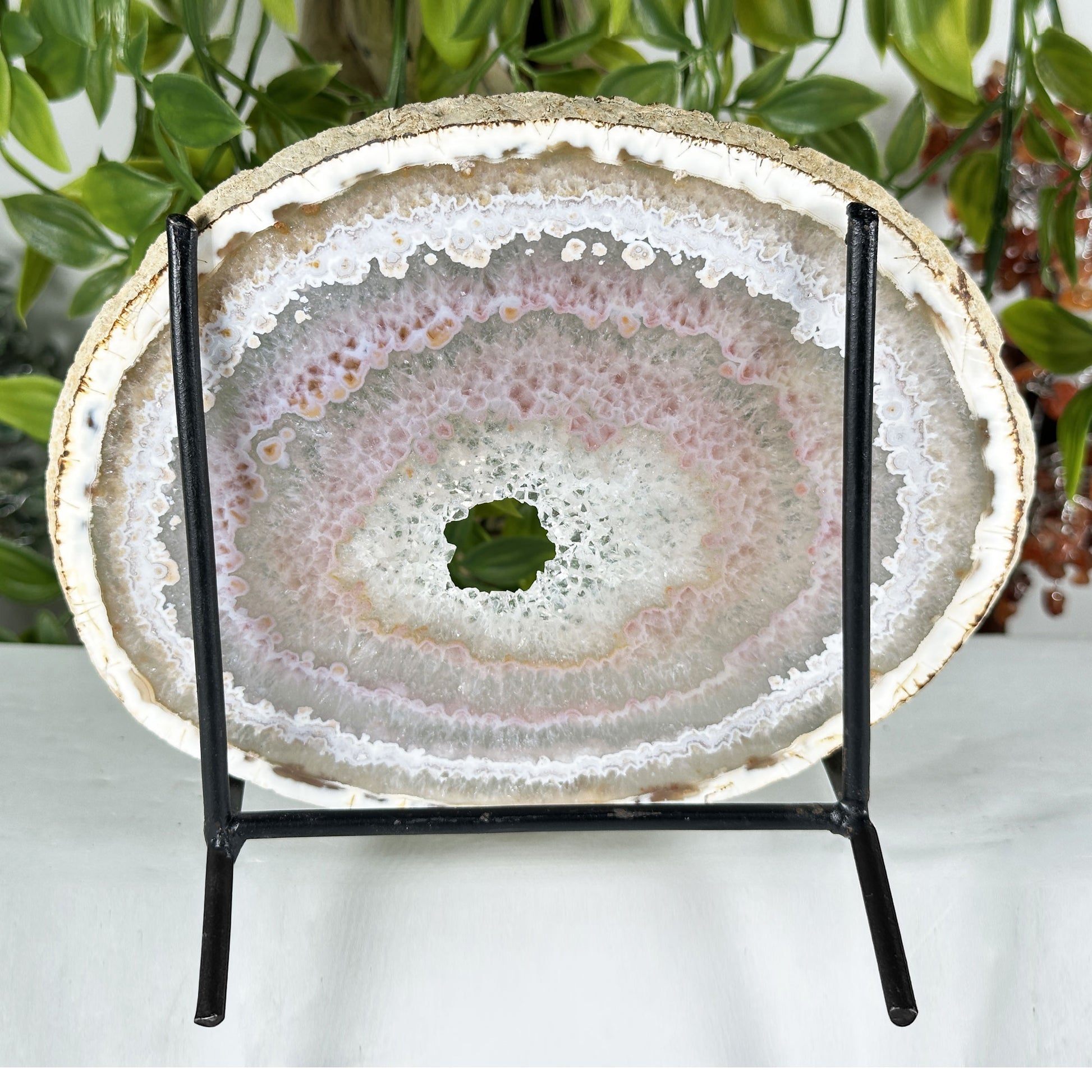 Agate Crystal Slab - Gem Avenue Retail