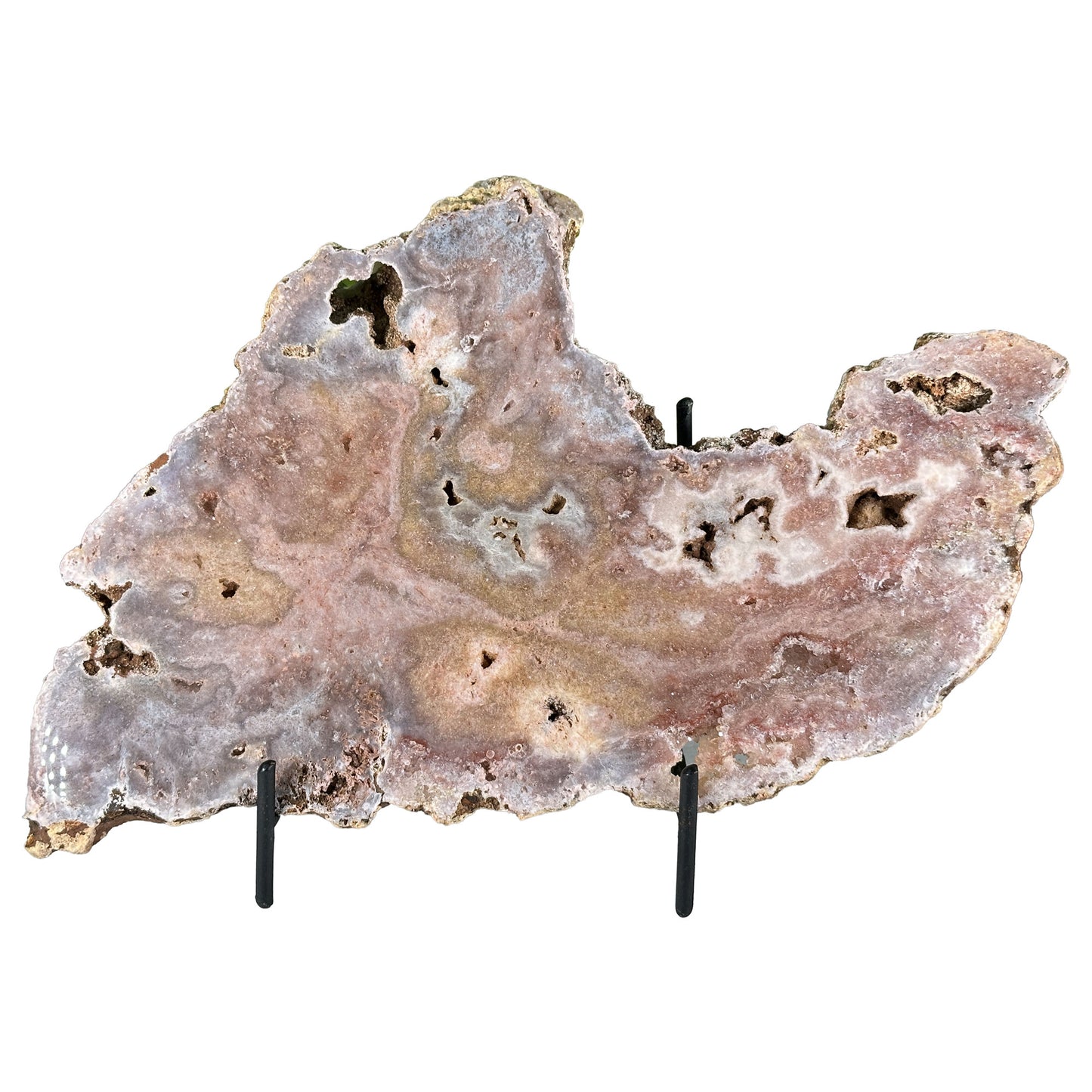 Pink Amethyst Crystal Slab - Gem Avenue Retail