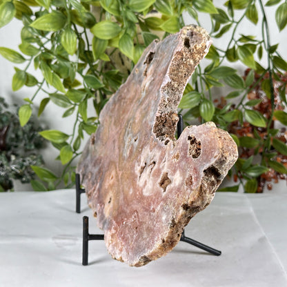 Pink Amethyst Crystal Slab - Gem Avenue Retail