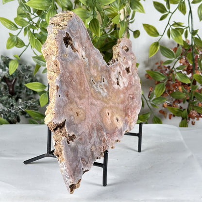 Pink Amethyst Crystal Slab - Gem Avenue Retail