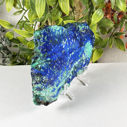 Azurite Malachite Crystal Slab - Gem Avenue Retail