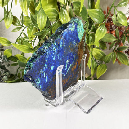 Azurite Malachite Crystal Slab - Gem Avenue Retail