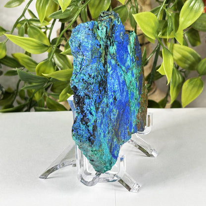 Azurite Malachite Crystal Slab - Gem Avenue Retail