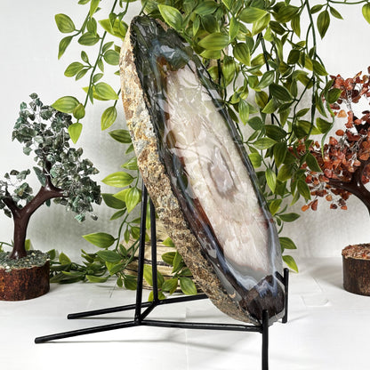 Agate Crystal Slab - Gem Avenue Retail