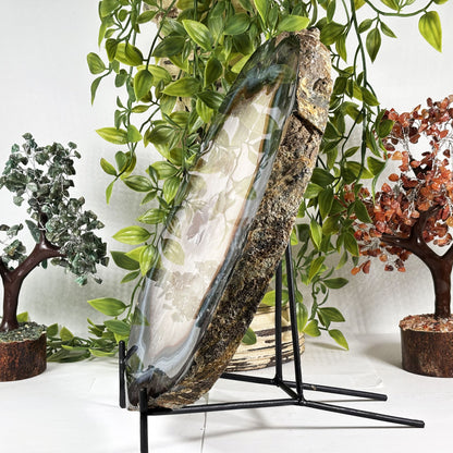 Agate Crystal Slab - Gem Avenue Retail