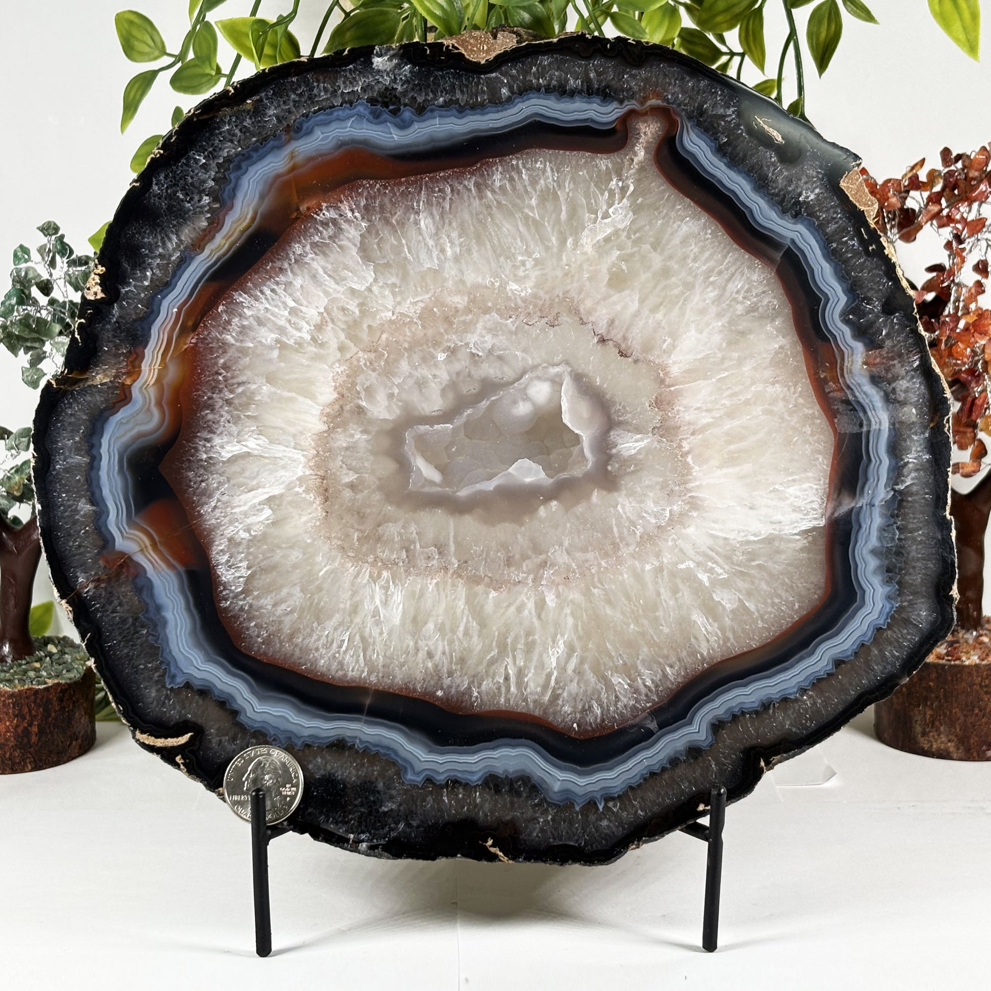 Agate Crystal Slab - Gem Avenue Retail