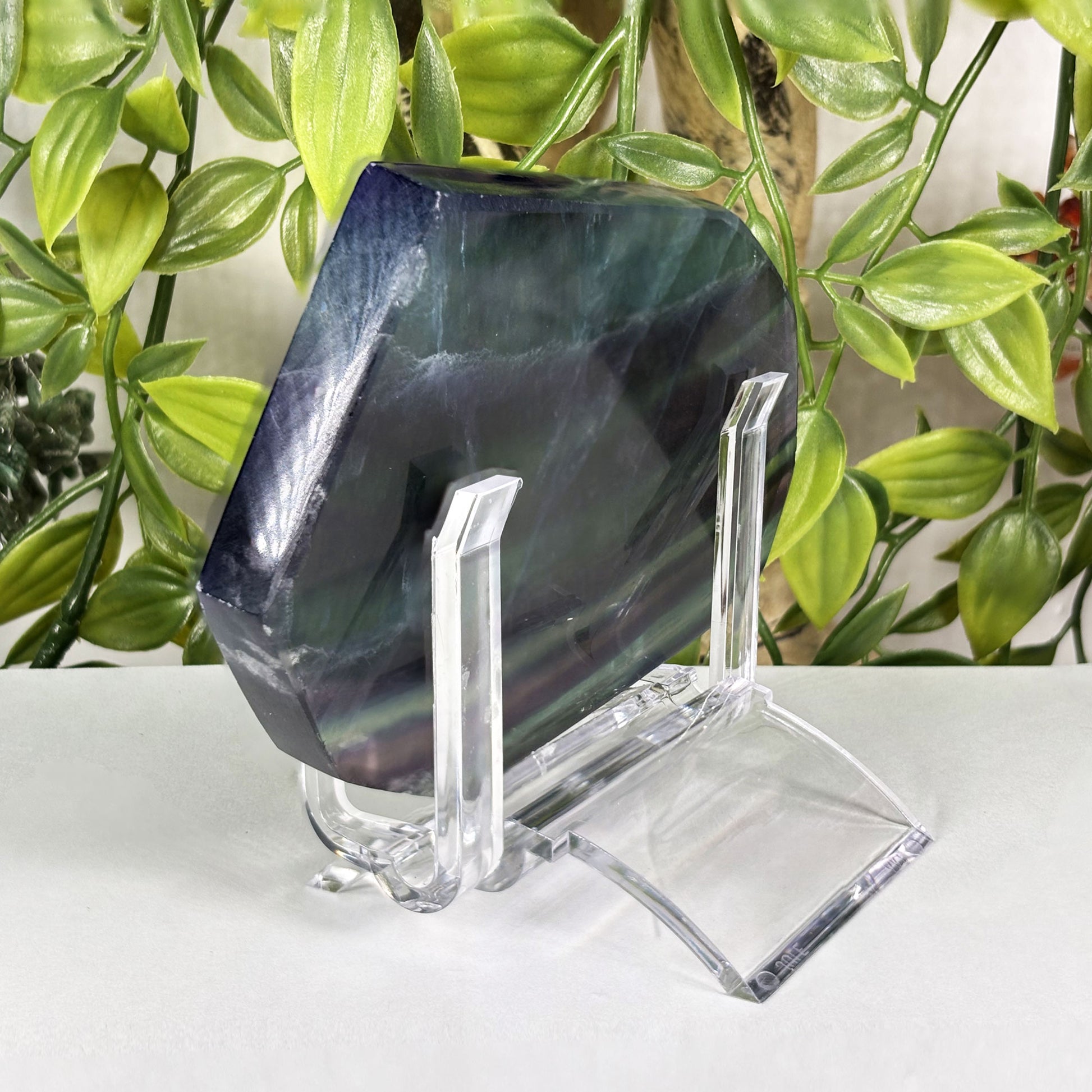 Rainbow Fluorite Crystal Slab - Gem Avenue Retail