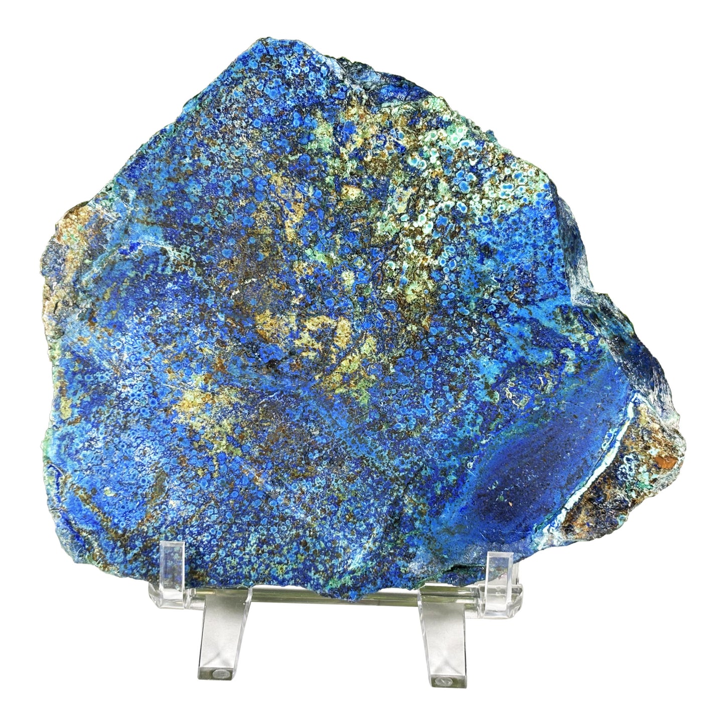 Azurite Malachite Crystal Slab - Gem Avenue Retail