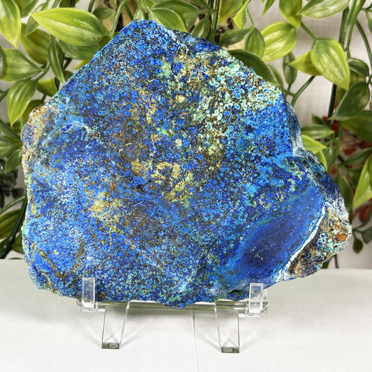 Azurite Malachite Crystal Slab - Gem Avenue Retail