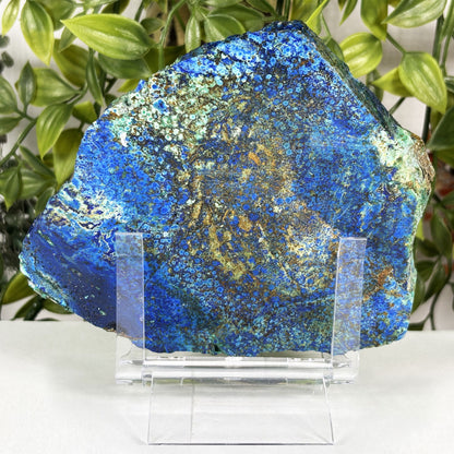 Azurite Malachite Crystal Slab - Gem Avenue Retail