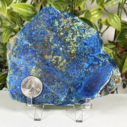 Azurite Malachite Crystal Slab - Gem Avenue Retail