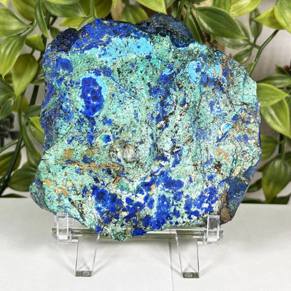 Azurite Malachite Crystal Slab - Gem Avenue Retail