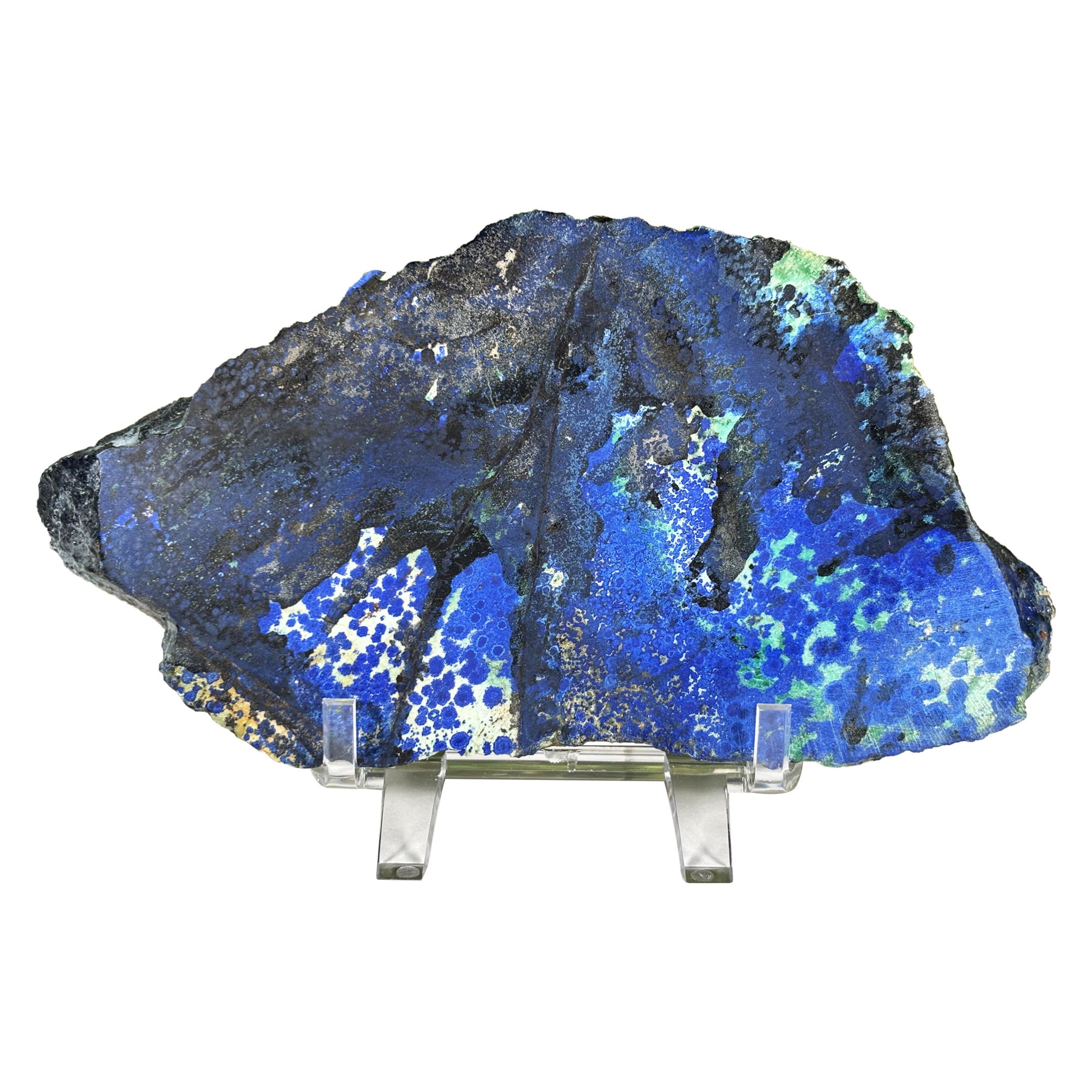 Azurite Malachite Crystal Slab - Gem Avenue Retail