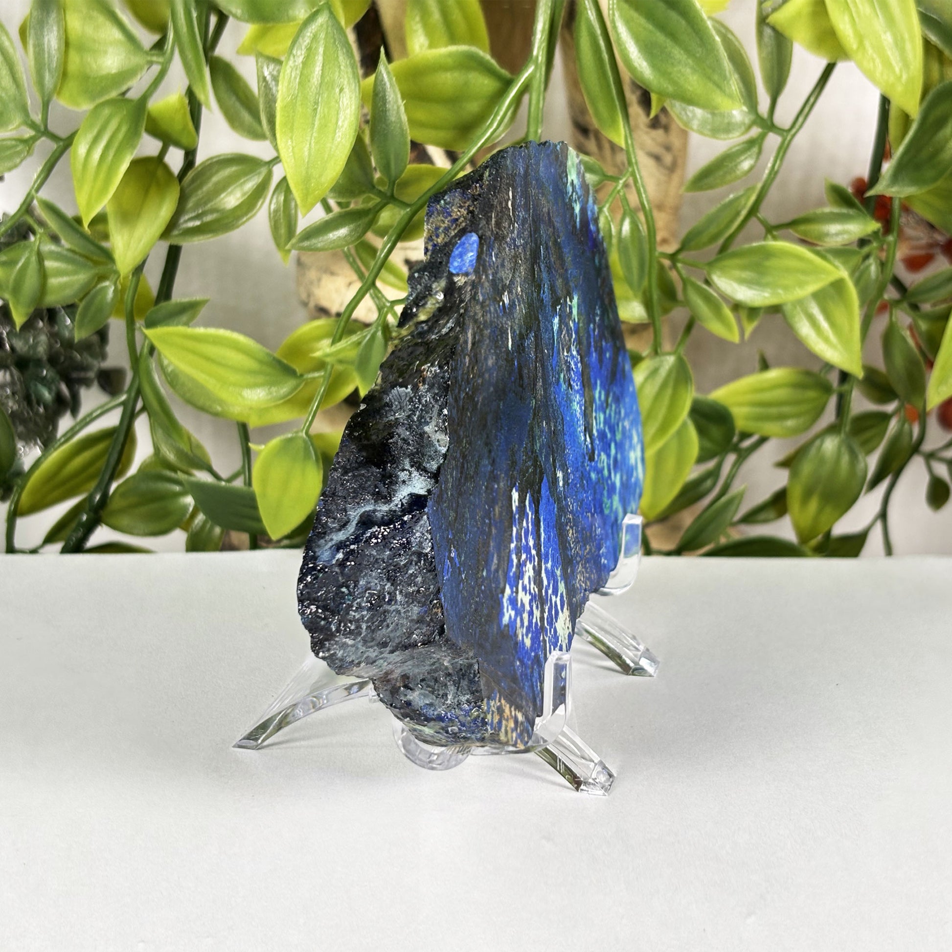 Azurite Malachite Crystal Slab - Gem Avenue Retail