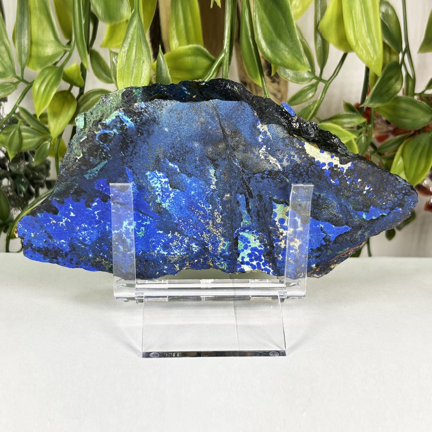 Azurite Malachite Crystal Slab - Gem Avenue Retail