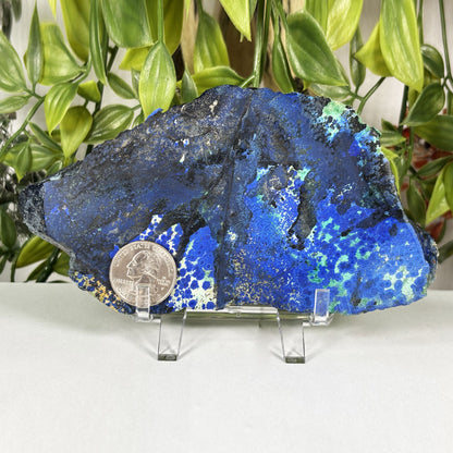 Azurite Malachite Crystal Slab - Gem Avenue Retail