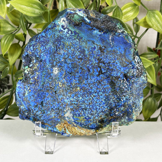 Azurite Malachite Crystal Slab - Gem Avenue Retail