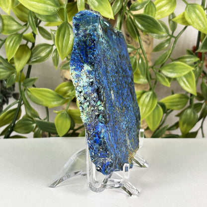 Azurite Malachite Crystal Slab - Gem Avenue Retail