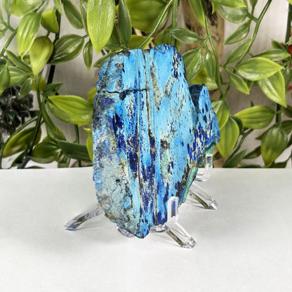 Azurite Malachite Crystal Slab  - Gem Avenue Retail