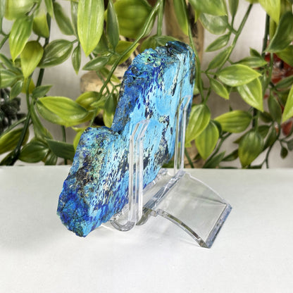 Azurite Malachite Crystal Slab  - Gem Avenue Retail