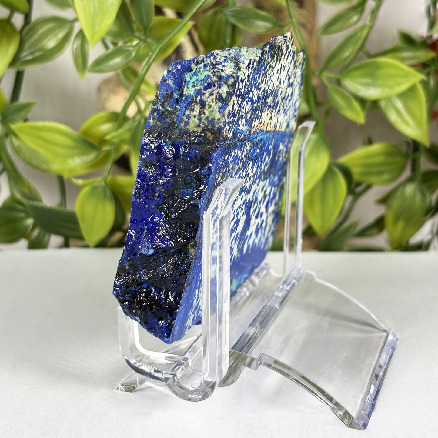 Azurite Malachite Crystal Slab - Gem Avenue Retail