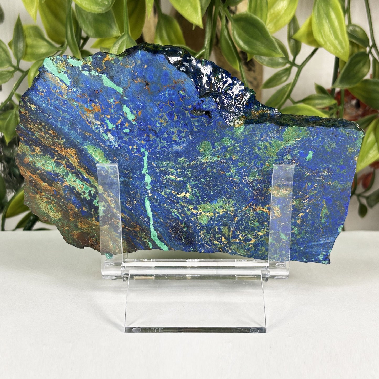 Azurite Malachite Crystal Slab - Gem Avenue Retail