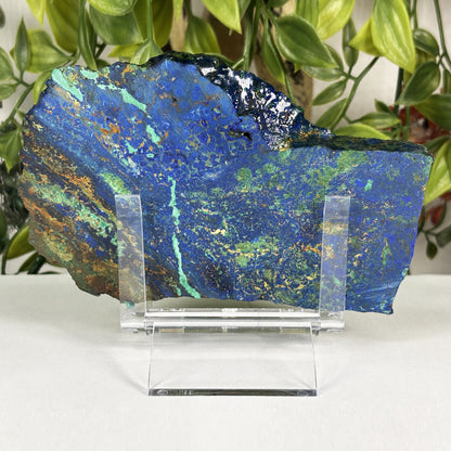 Azurite Malachite Crystal Slab - Gem Avenue Retail