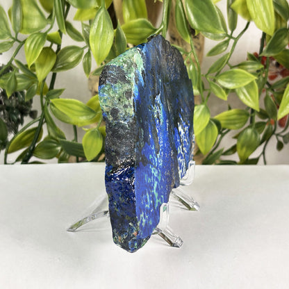 Azurite Malachite Crystal Slab - Gem Avenue Retail