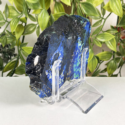 Azurite Malachite Crystal Slab - Gem Avenue Retail