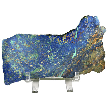 Azurite Malachite Crystal Slab - Gem Avenue Retail
