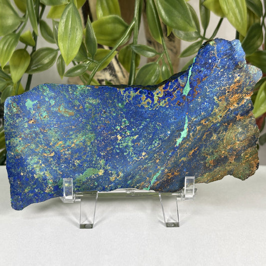 Azurite Malachite Crystal Slab - Gem Avenue Retail