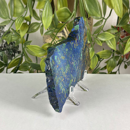 Azurite Malachite Crystal Slab - Gem Avenue Retail